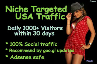 drive usa social,targeted website,traffic,visitors