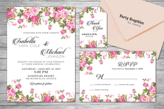 make a wedding invitation or save the date card