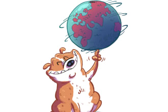 create comic art and custom illustrations