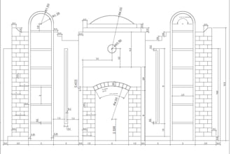 do any auto cad drawings
