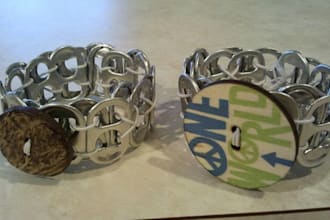 create a unique poptop bracelet