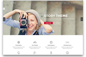 create a beautiful wordpress website