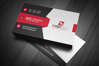 design Business Card with in 24 hours