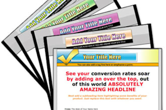 give You Over 500 Sales Page Headlines That Convert Like Crazy
