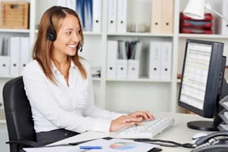 do 3 hours data entry service for your responsible work