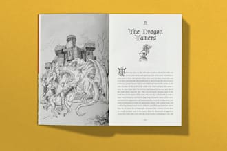 design professional book interior layout for print