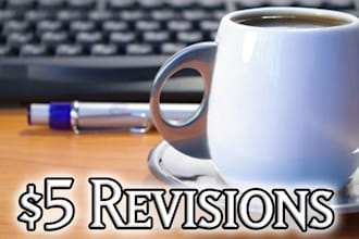 proofread and revise any document, essay, article, etc up to 1000 words