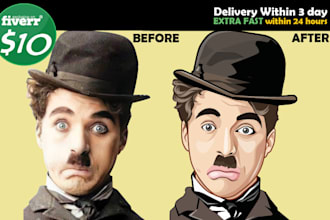 make drawing picture from your photo