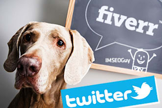 tweet your Dog, Puppy, Cat, Pets product or service to more than 6800+ REAL targeted niche Twitter followers