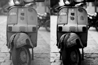do colour correction on photos