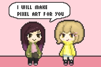 make pixel art for you