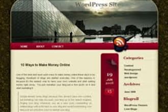 design Pro simple wordpress Theme for your site