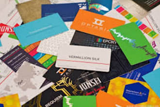 make stylish and design Premium Business card