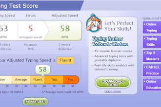 3hours very fast typing