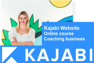 design kajabi website and kajabi landing page