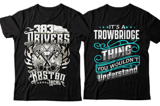 create typography tee spring t shirt design
