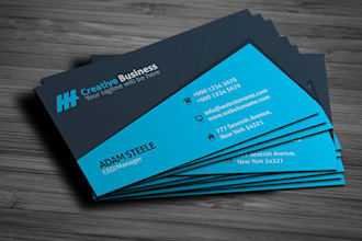 create an amazing  business card