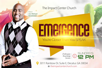 design an optimal church flyer