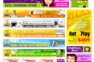 make your web banner for promotion your product