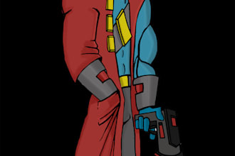 design costumes and characters