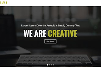 design your website and coding it