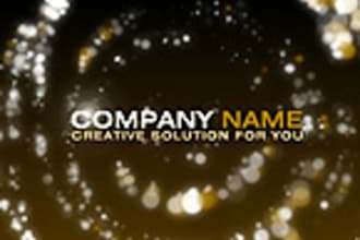 create a stunning flash video intro or website intro