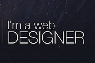 am really good in web desinging