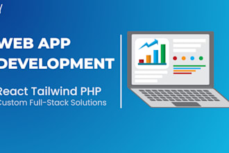 develop a web app for you