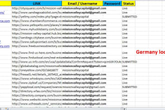 germany local business directory listing, local SEO citation
