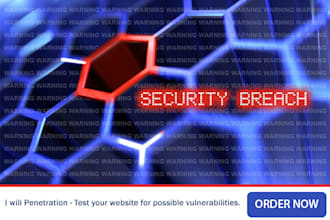 penetration test your website for possible vulnerabilities