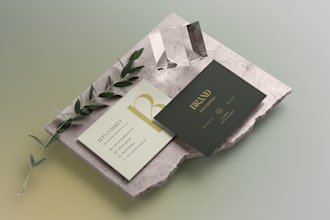 design professional business cards and stationery