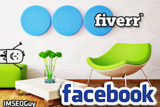 facebook share your Home Decor, Interior Design, Garden or Decorating product or service to more than 2215+ REAL targeted niche Fans