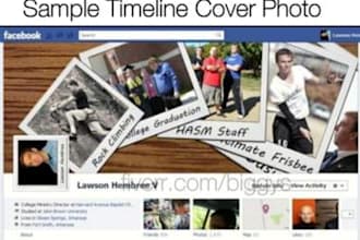 design or customize facebook page timeline cover photo