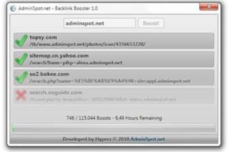 give you the ability to Auto create 115000 backlinks for your website