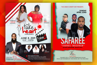 do pro club poster, concert or party flyer design