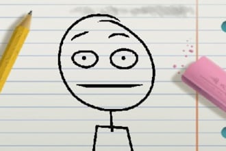 send you a personalized video message from Mr Scribble