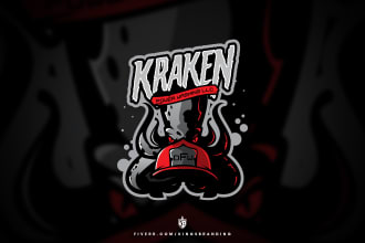 design awesome mascot logo for esports team or sports team