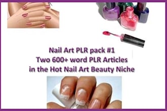send you two 600 word PLR articles in the hot nail art beauty niche