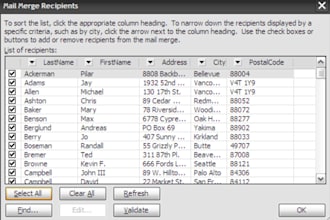 merge up to 500 records