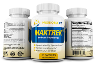 create label design for your product with 3d look
