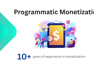 monetize your website or app with programmatic strategy and adtech