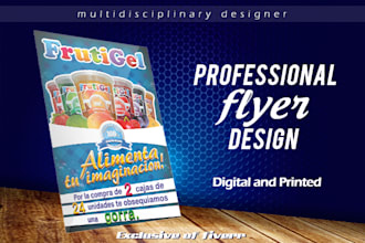 amazing and functional advertising flyer for your business