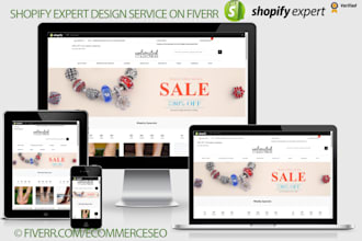 design custom shopify dropshipping store
