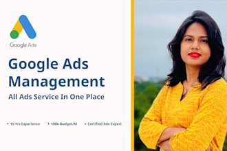 setup and manage google PPC ads campaigns focused on ROI