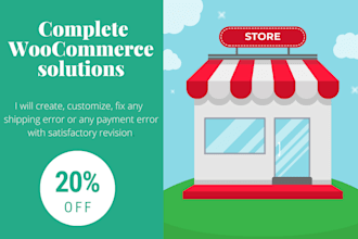 do any woocommerce bug fix or fix any woocommerce issues