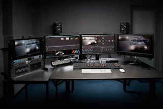 video edit, colour grade and add titles to your video