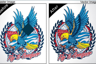 high quality vector tracing restore image high resolution