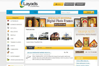 make Classified Ads website for you