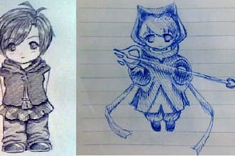 draw a Chibi/Anime version of you to your liking