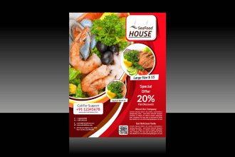 restaurant luxury flyer design menu poster brochure designs